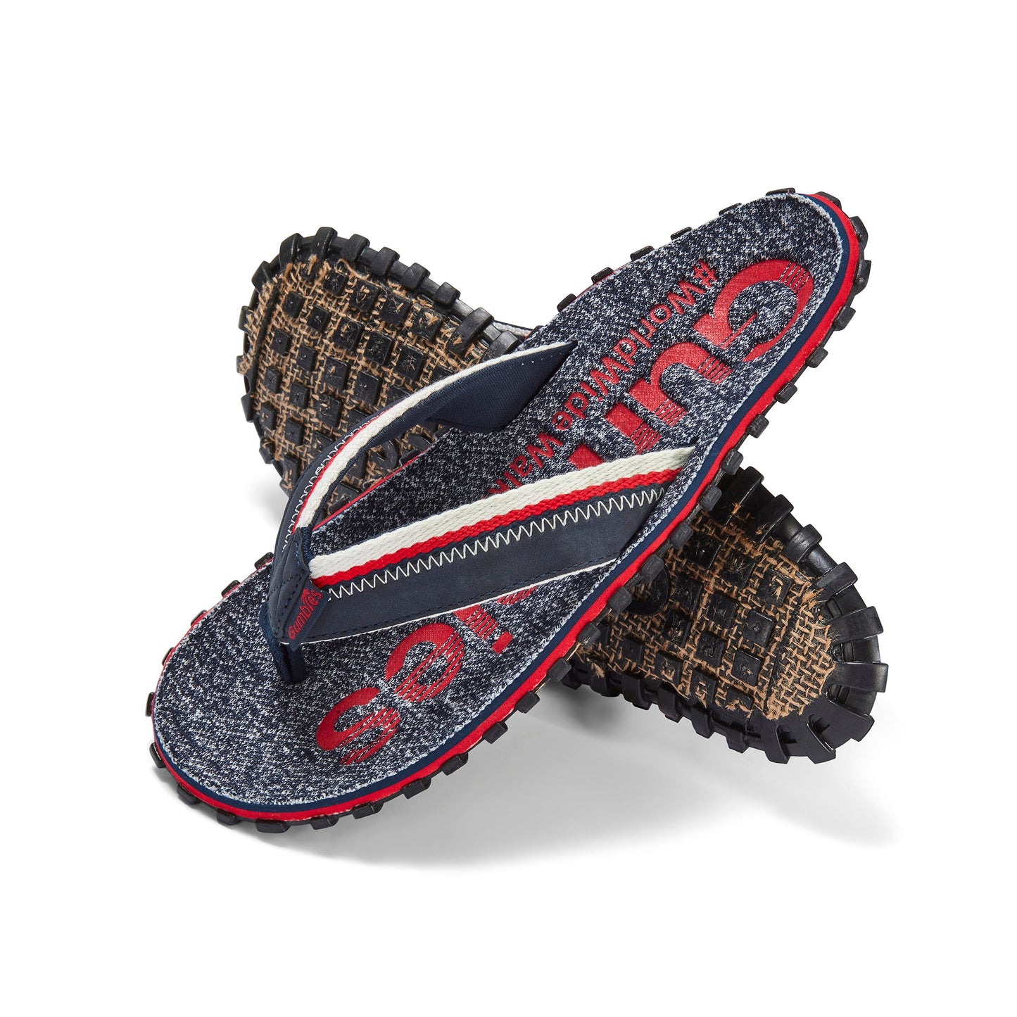 Gumbies Cairns Red Flip-Flops