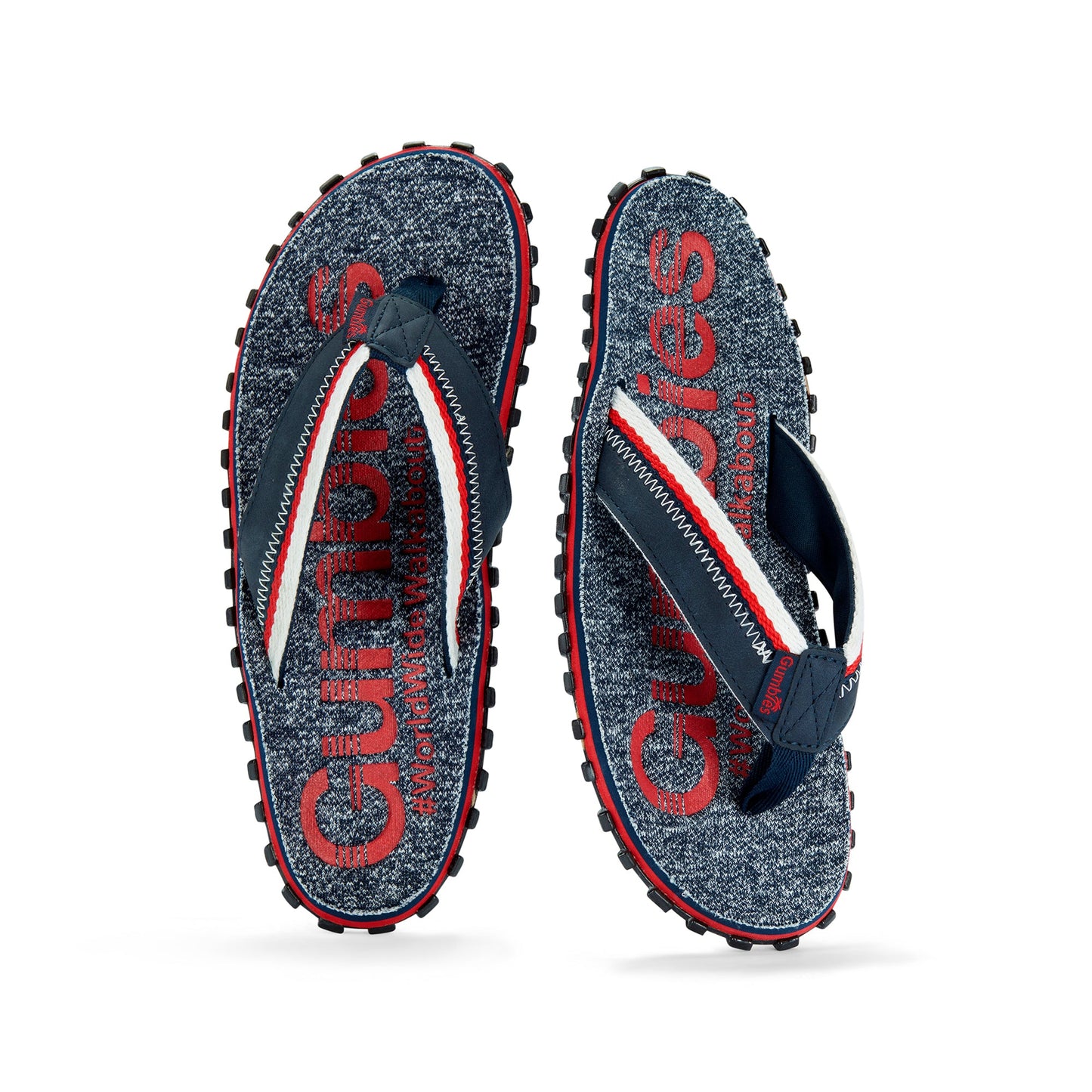 Gumbies Cairns Red Flip-Flops