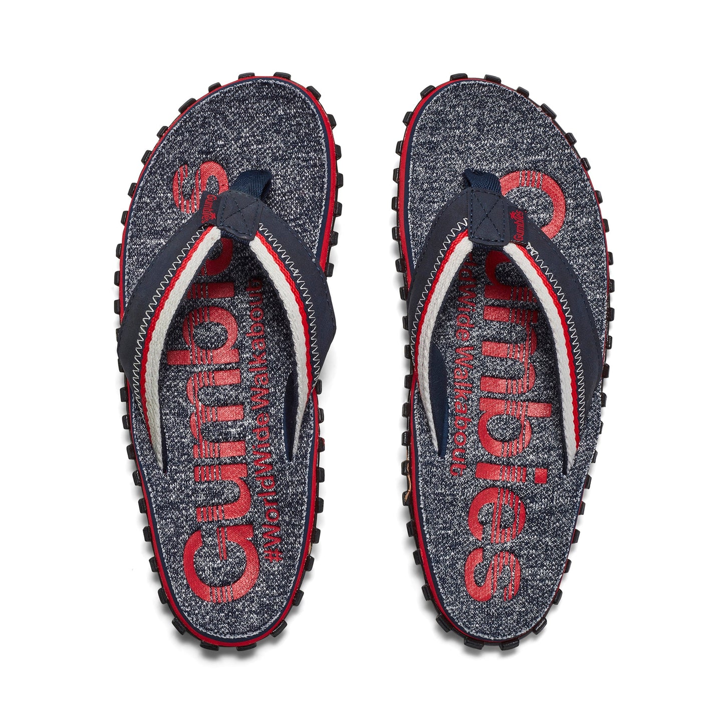 Gumbies Cairns Red Flip-Flops