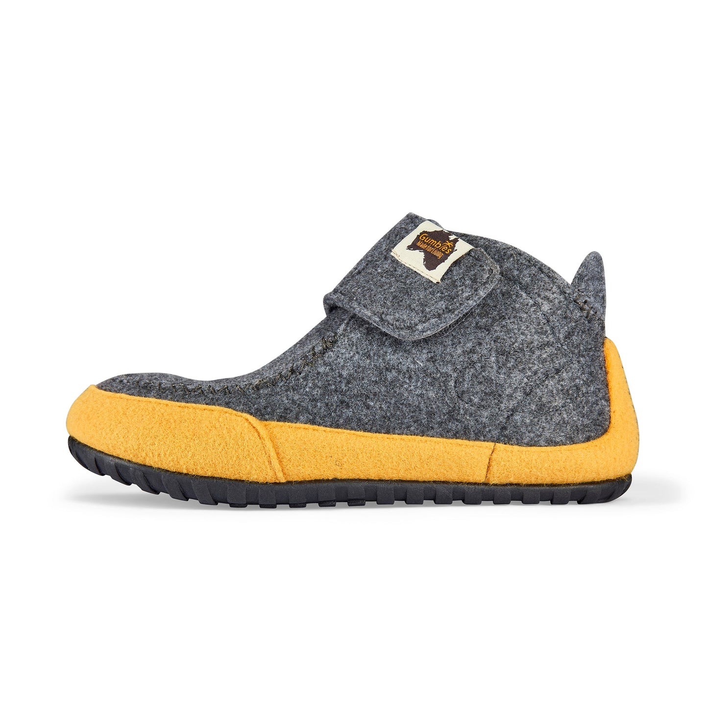 Gumbies Quokka Grey & Curry Slippers