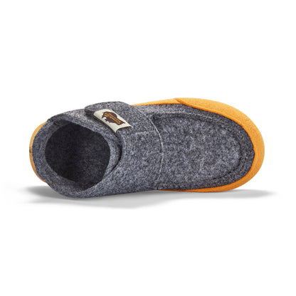 Gumbies Quokka Grey & Curry Slippers