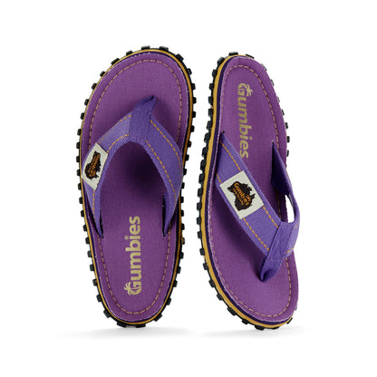 Gumbies Islander Purple Flip-Flops