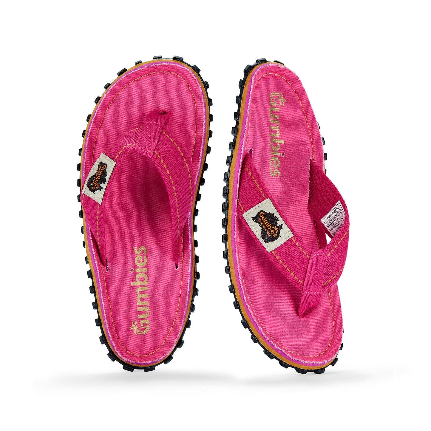 Gumbies Islander Pink Flip-Flops