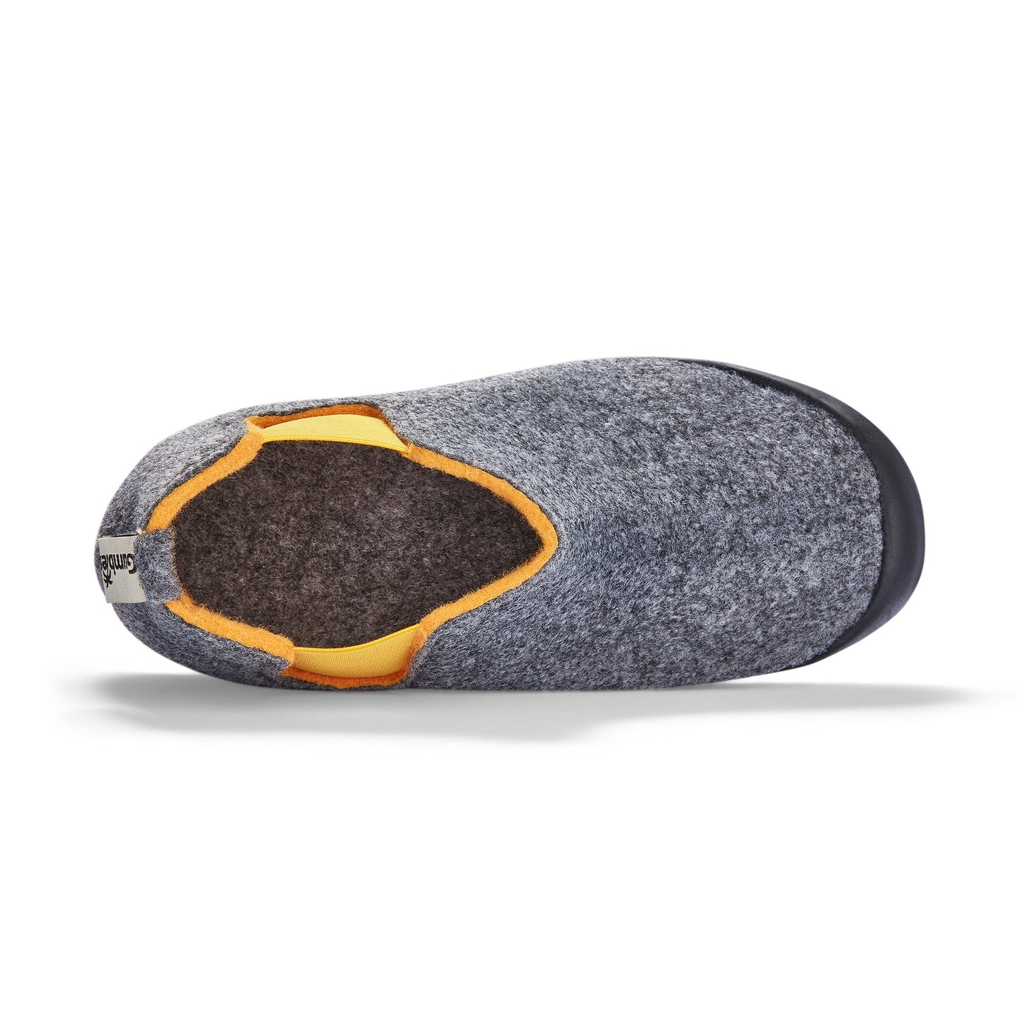 Gumbies Brumby Grey & Curry Slippers
