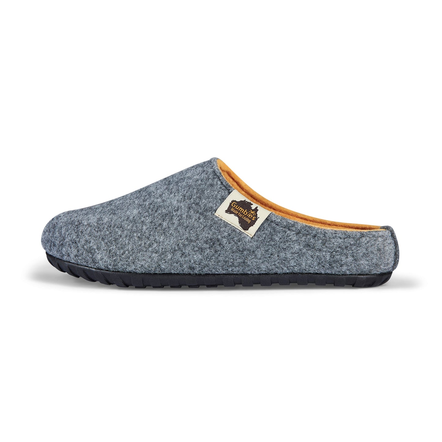 Gumbies Outback Grey & Curry Slippers