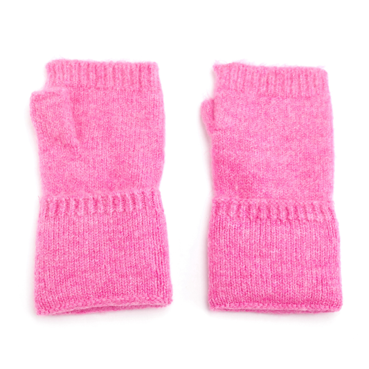 Miss Sparrow Fuchsia Fingerless Gloves
