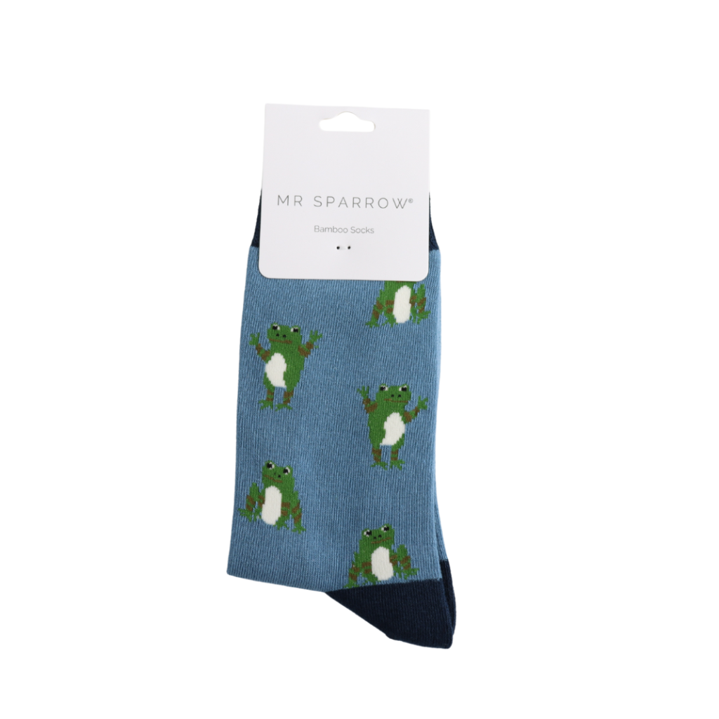 Mr Sparrow Happy Frogs Socks