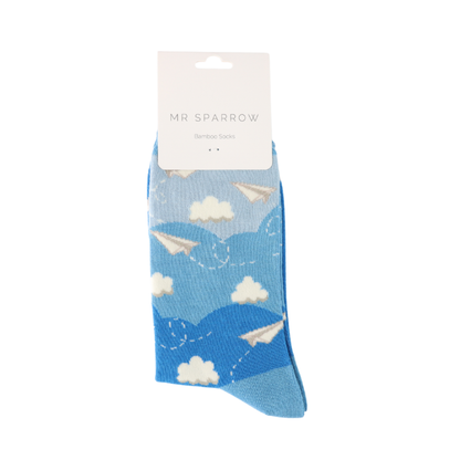 Mr Sparrow Paper Planes Socks