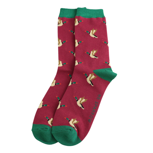 Mr Sparrow Flying Ducks Socks