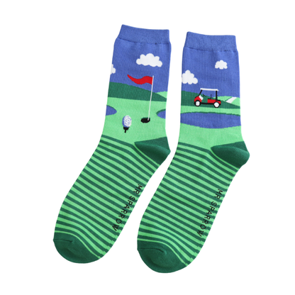 Mr Sparrow Golf Day Socks