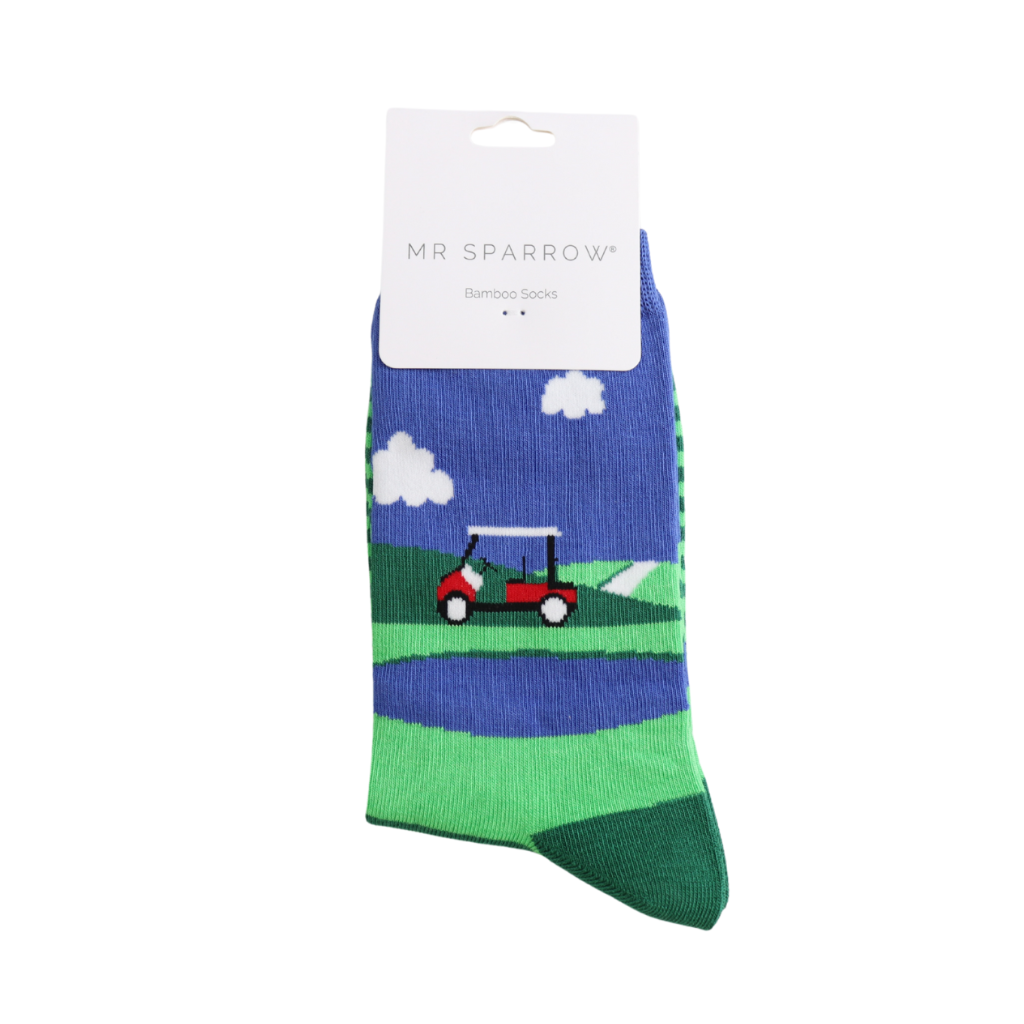 Mr Sparrow Golf Day Socks