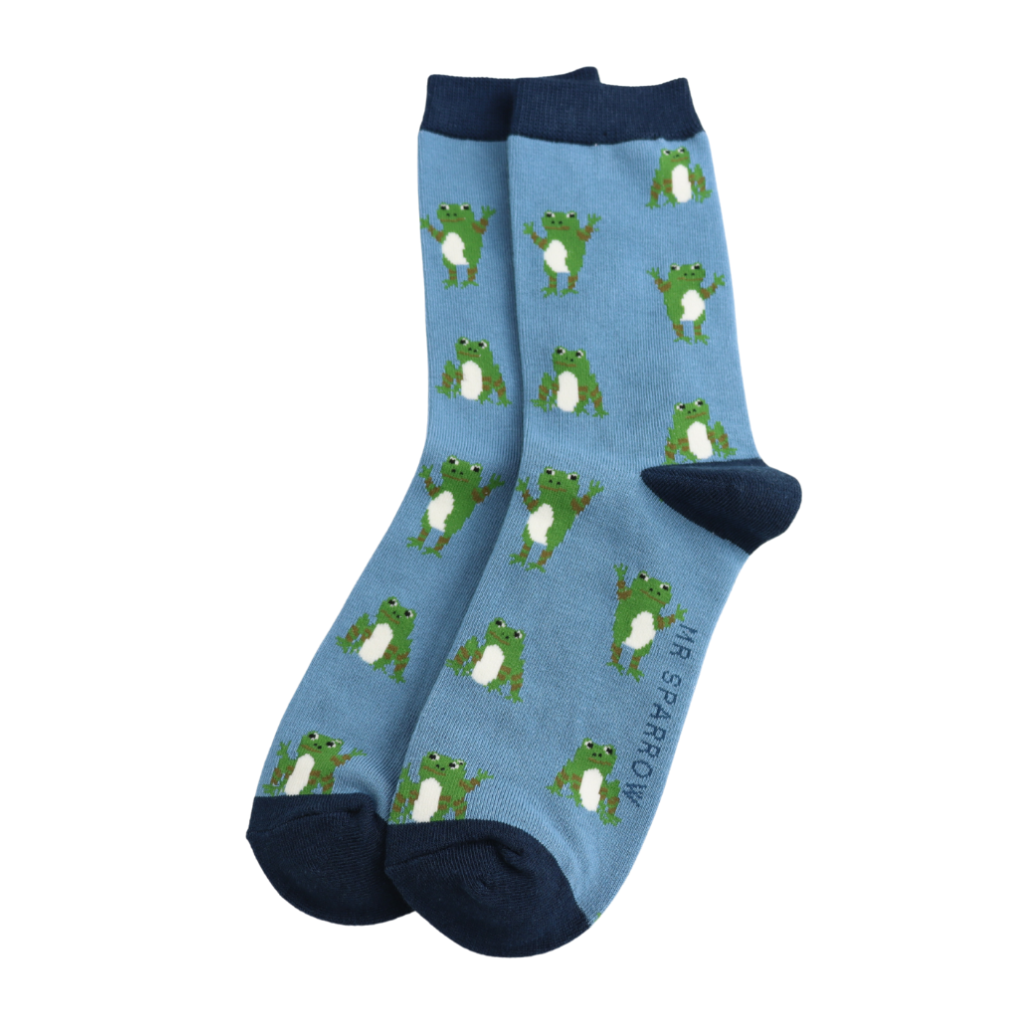 Mr Sparrow Happy Frogs Socks