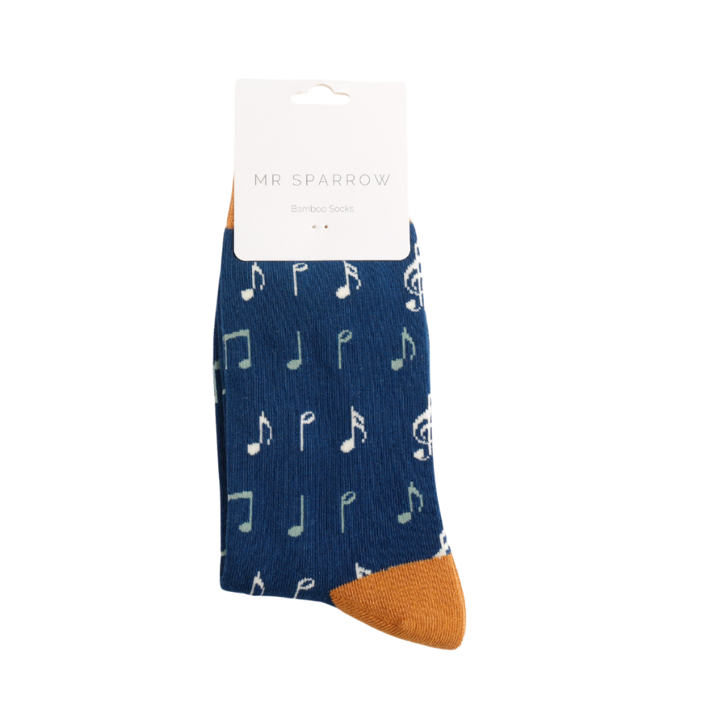 Mr Sparrow Music Socks