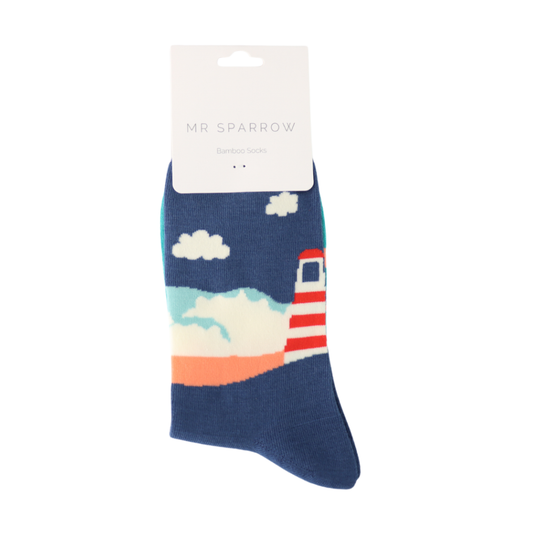 Mr Sparrow Seascape Socks