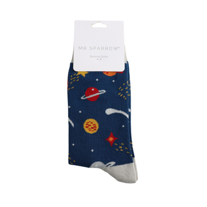 Mr Sparrow Space Socks