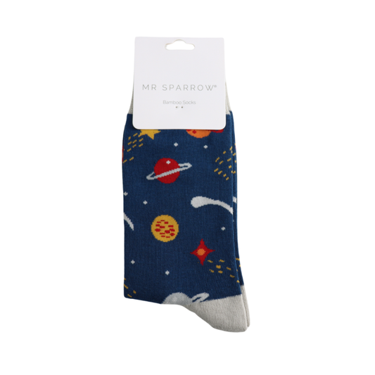 Mr Sparrow Space Socks