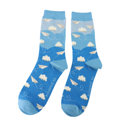 Mr Sparrow Paper Planes Socks