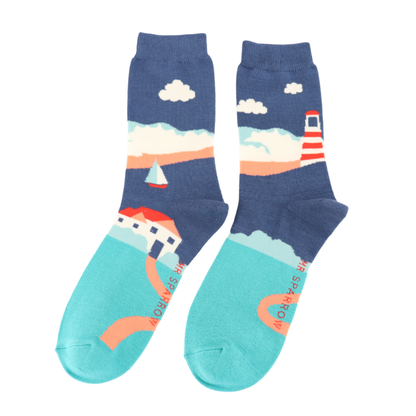 Mr Sparrow Seascape Socks