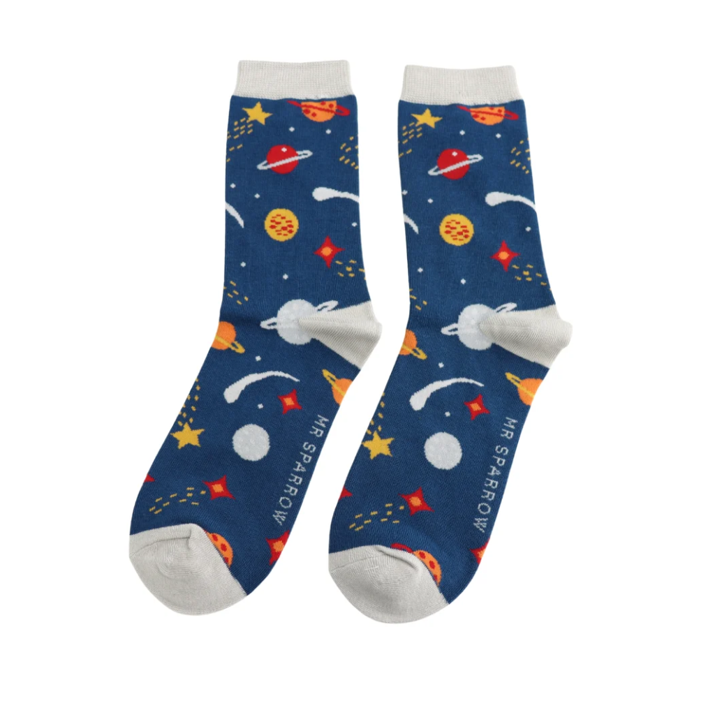 Mr Sparrow Space Socks