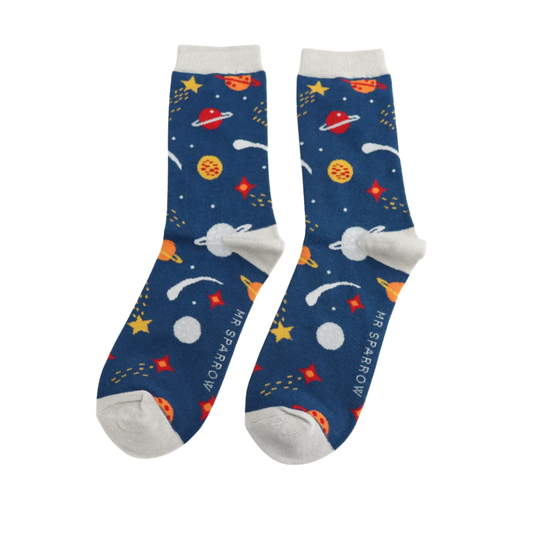 Mr Sparrow Space Socks