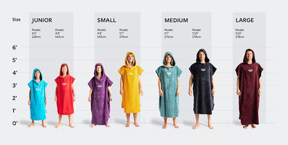 Robie Oil Blue Hooded Changing Robe (Adult)