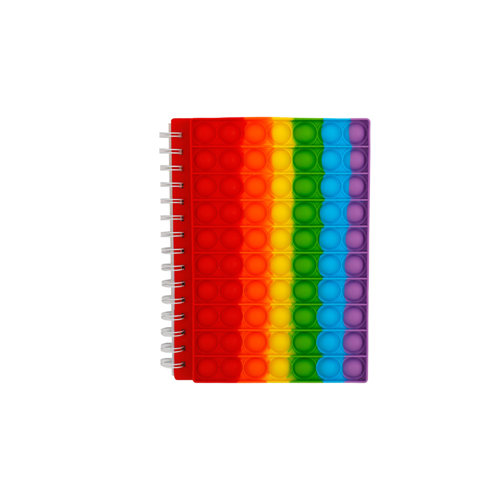 A5 Rainbow Pop It Notebook – Keep Cosy