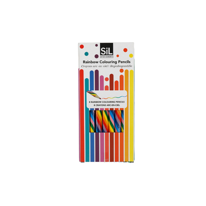 Rainbow Colouring Pencils (Set of 8)