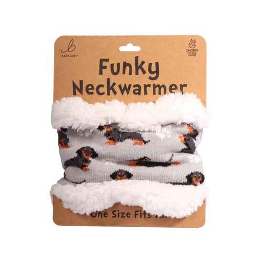 Sausage Dog Sherpa Neckwarmer