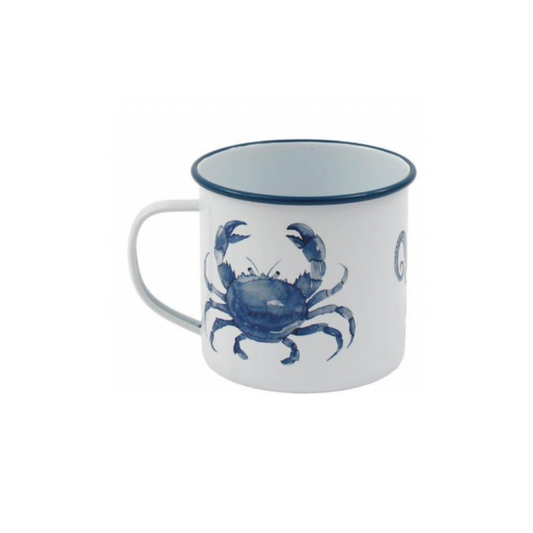 Sealife Enamel Mug