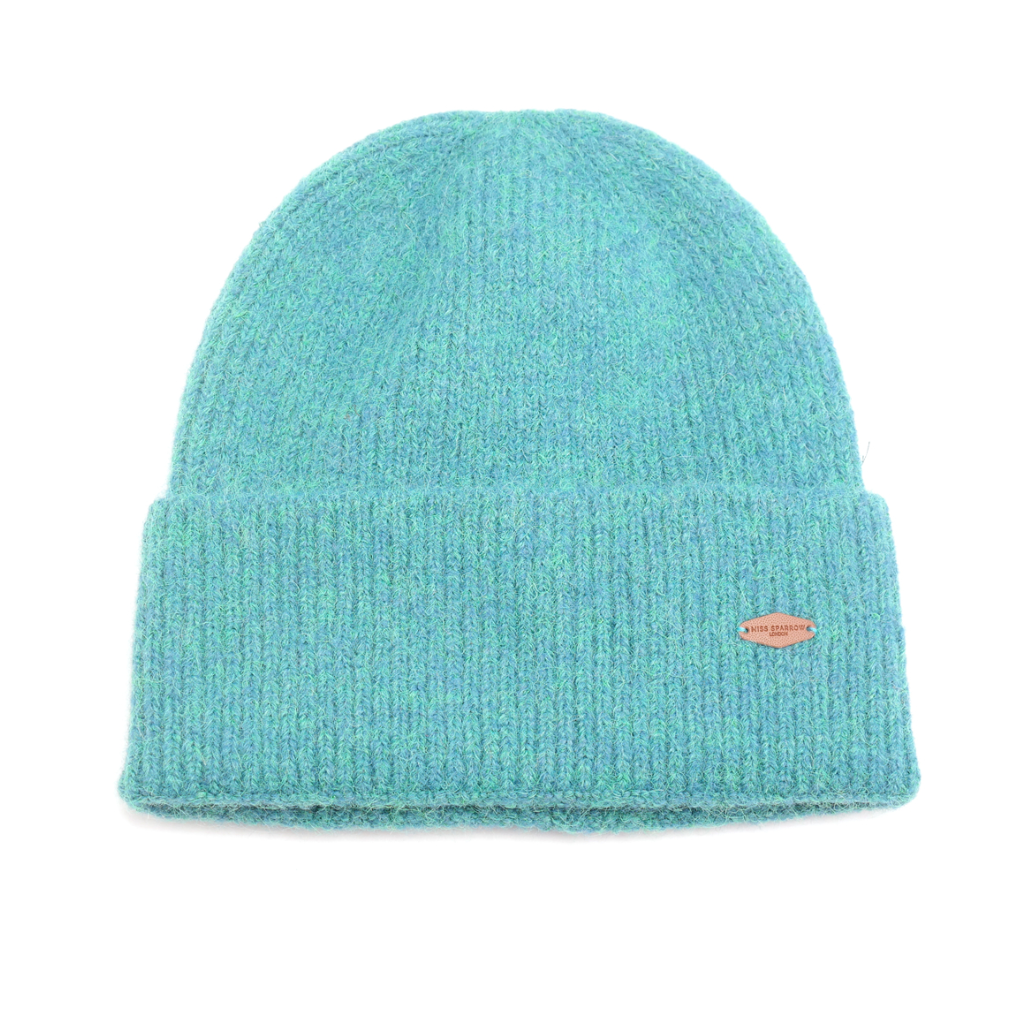 Miss Sparrow Turquoise Beanie Hat