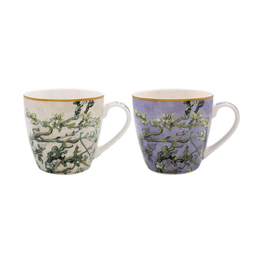 Van Gogh Almond Blossom Mugs (Set of 2)