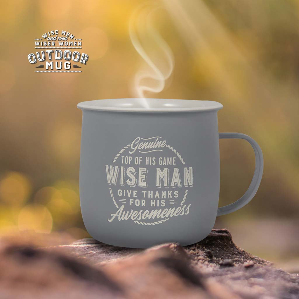 Melamine Wise Man Outdoor Mug