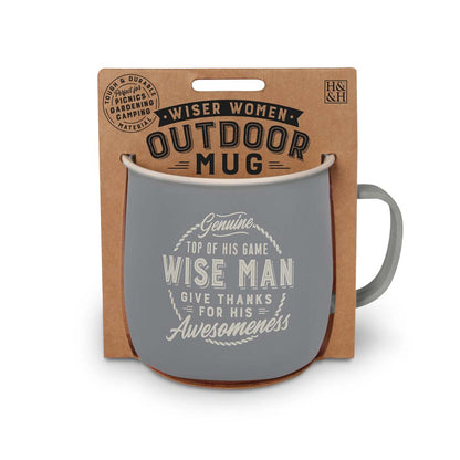 Melamine Wise Man Outdoor Mug