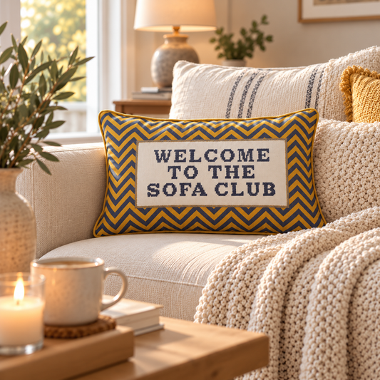 Welcome to the Sofa Club Cushion