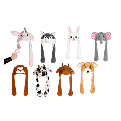 Bear Hat with Moving Ears (Kids)