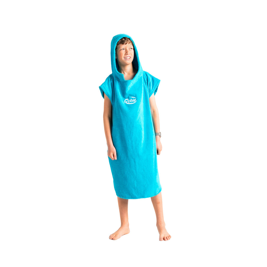 Robie Blue Hooded Changing Robe (Kids)