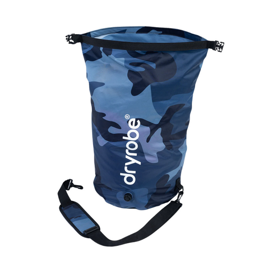 dryrobe Blue Camo Compression Bag