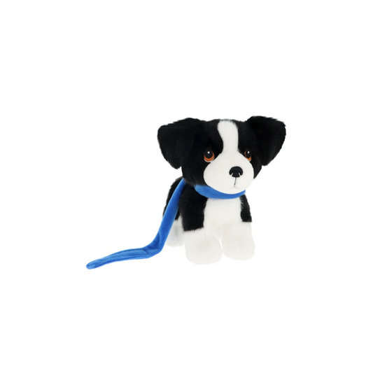 Keeleco 14cm Border Collie on Lead Soft Toy