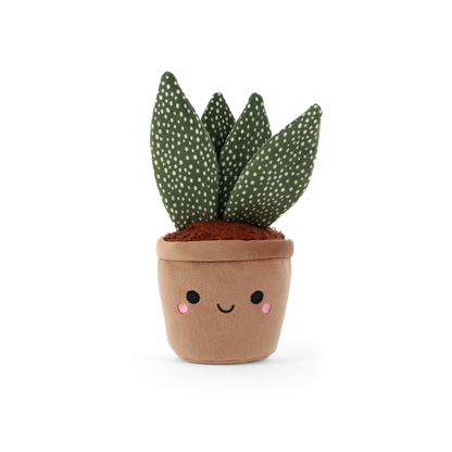 Keeleco 14cm Spotted Snake Plant Soft Toy