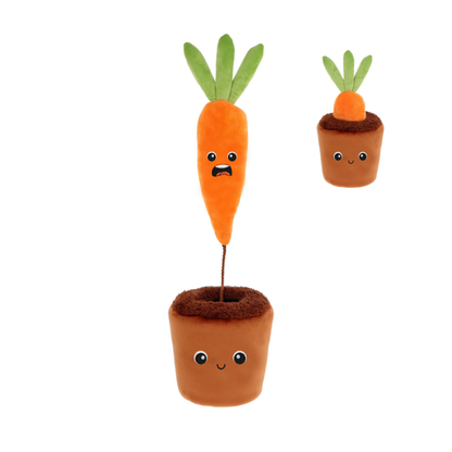 Keeleco 25cm Carrot Surprise Soft Toy