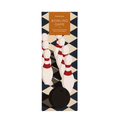 Wooden Mini Bowling Game