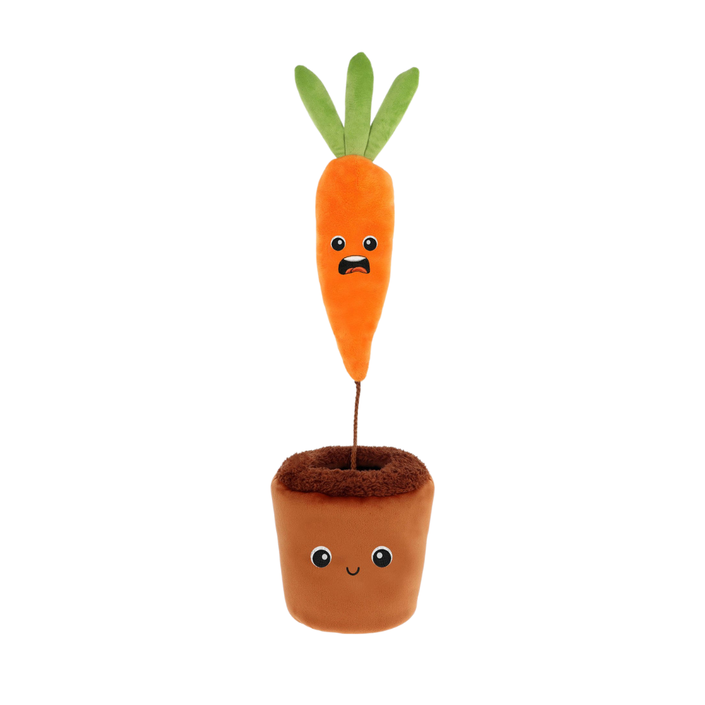 Keeleco 25cm Carrot Surprise Soft Toy