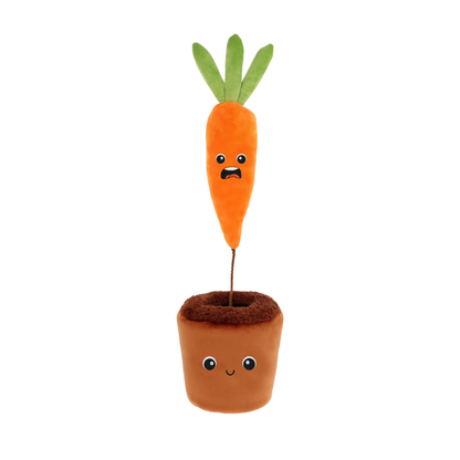 Keeleco 25cm Carrot Surprise Soft Toy