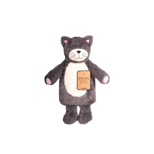 Cat Short Hot Water Bottle