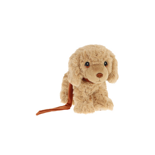 Keeleco 14cm Cavapoo on Lead Soft Toy