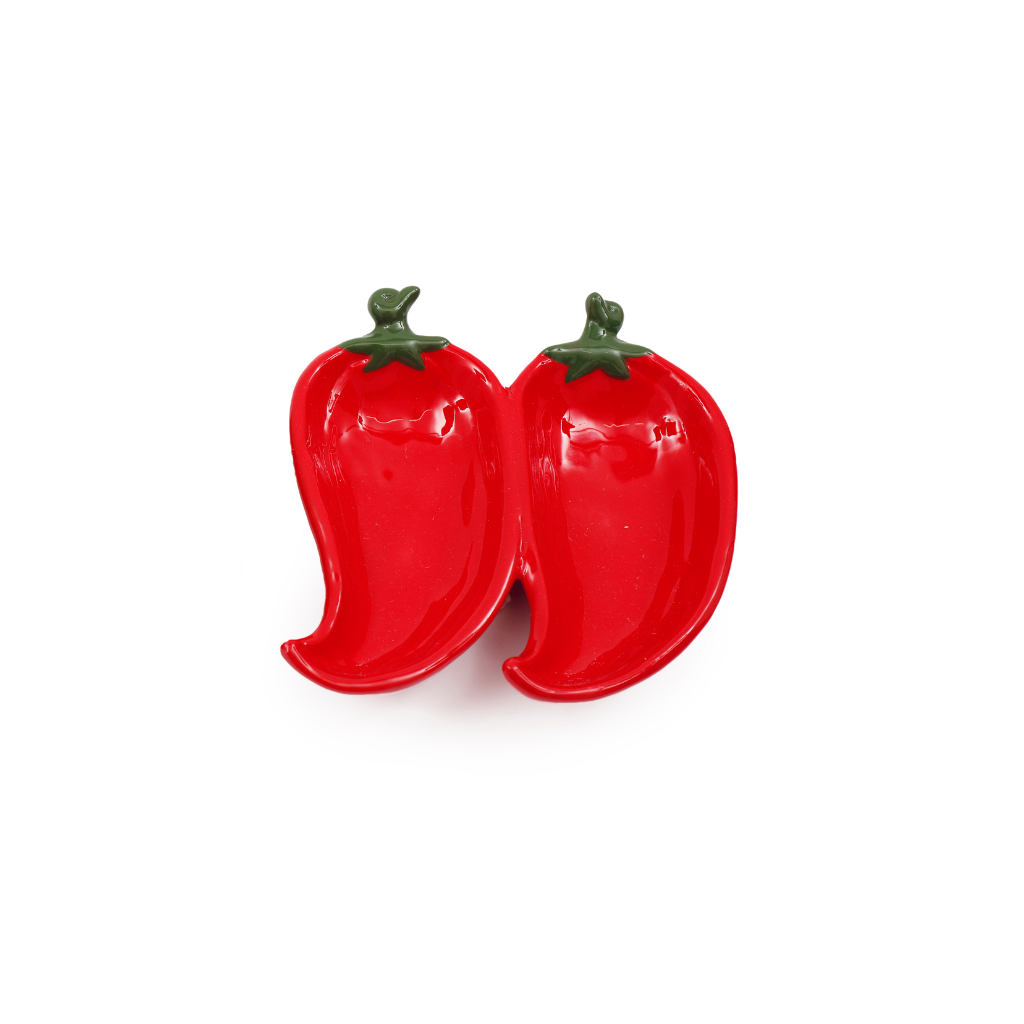 17cm Red Chilli Plate