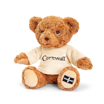 Keeleco 18cm Cornwall Bear Cream Jumper Soft Toy