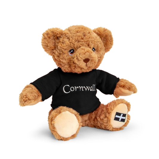 Keeleco 18cm Cornwall Bear Black Jumper Soft Toy