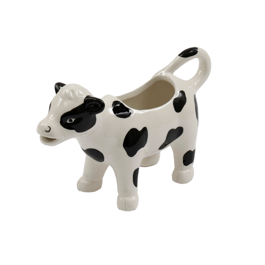 Black & White Cow Milk Jug