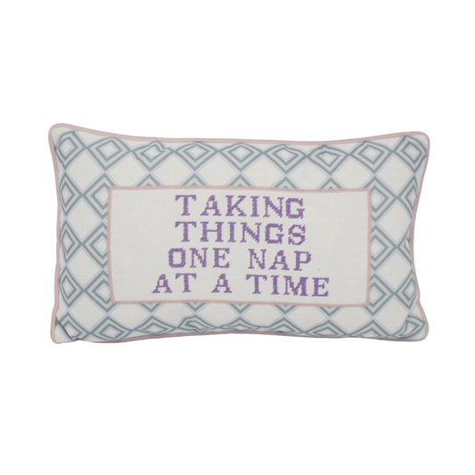 One Nap at a Time Cushion
